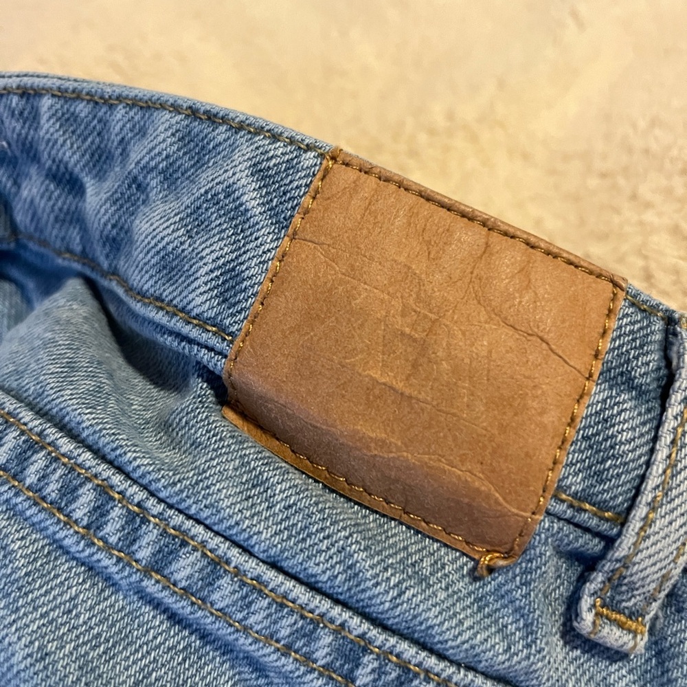 Zara paper bag jeans